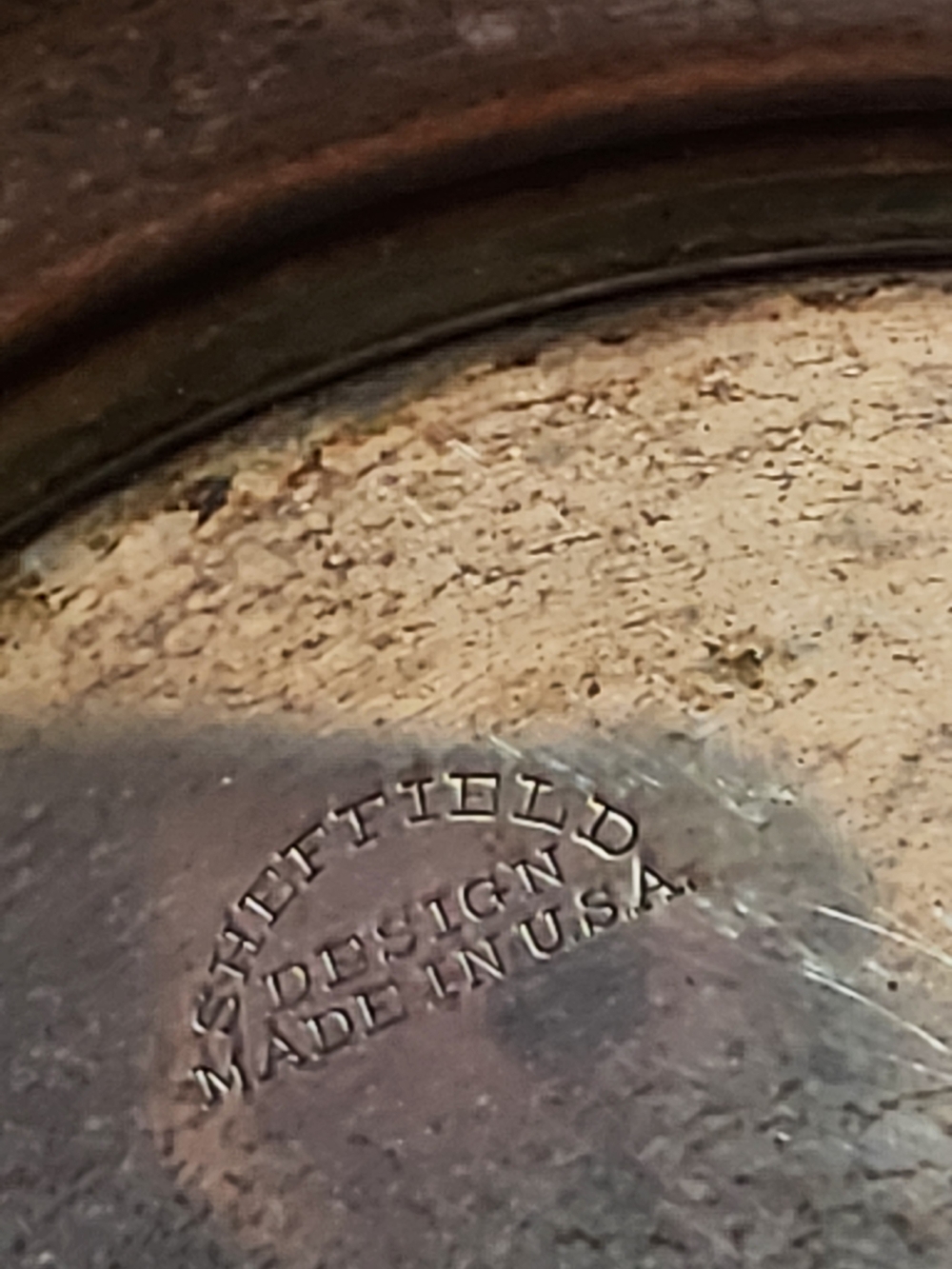 Decorative Round Pierced Silver-Plate Tray - Picture 8 of 13
